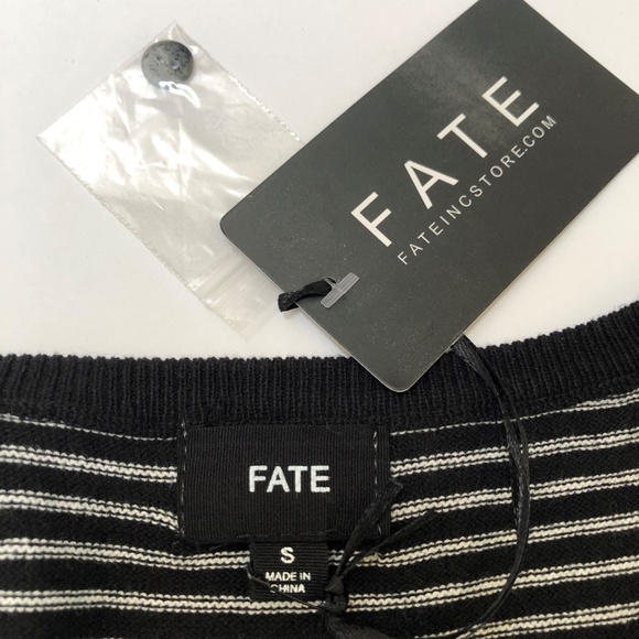 NEW Stitch Fix Fate Striped Knit Cardigan Sweater S - Picture 6 of 7